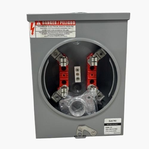 125A 120/240V Single Phase Meter Base