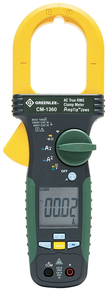 1000 AMP AC True RMS Clamp Meter CM-1360