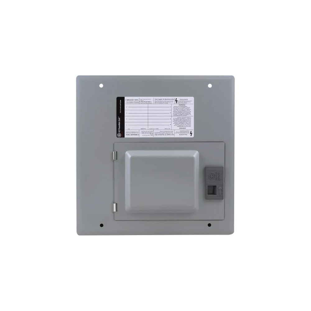 GE PowerMark Gold and Plus 125 Amp 8-Way 16-Circuit NEMA 1 Panel. Complete with Main Circuit Breaker Kit INSTALLED. 